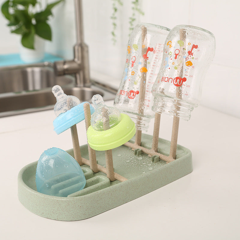 EASYLAVIE Égouttoir Biberon Bébé 12 Branchettes Pliable - Boîte De Rangement Portable