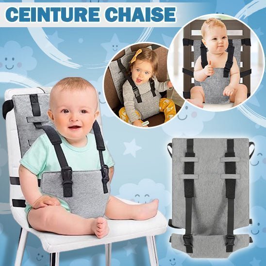 Harnais de chaise universel | Eat & Seat - Les Repas de Bébé