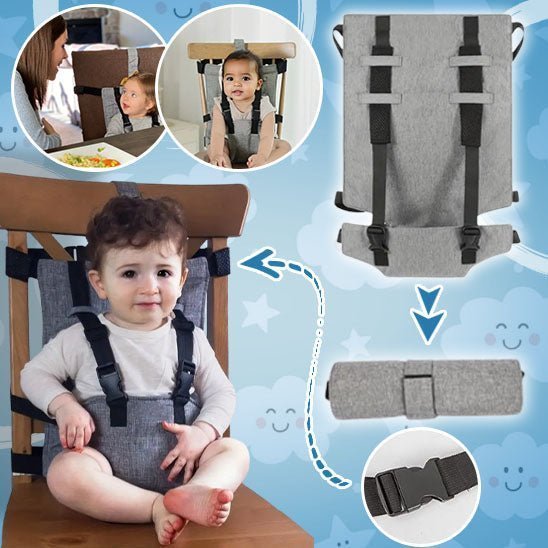 Harnais de chaise universel | Eat & Seat - Les Repas de Bébé