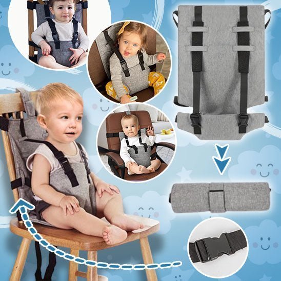 Harnais de chaise universel | Eat & Seat - Les Repas de Bébé