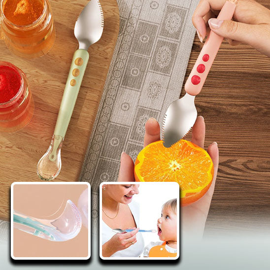 Cuillère râpe | Baby grater spoon™