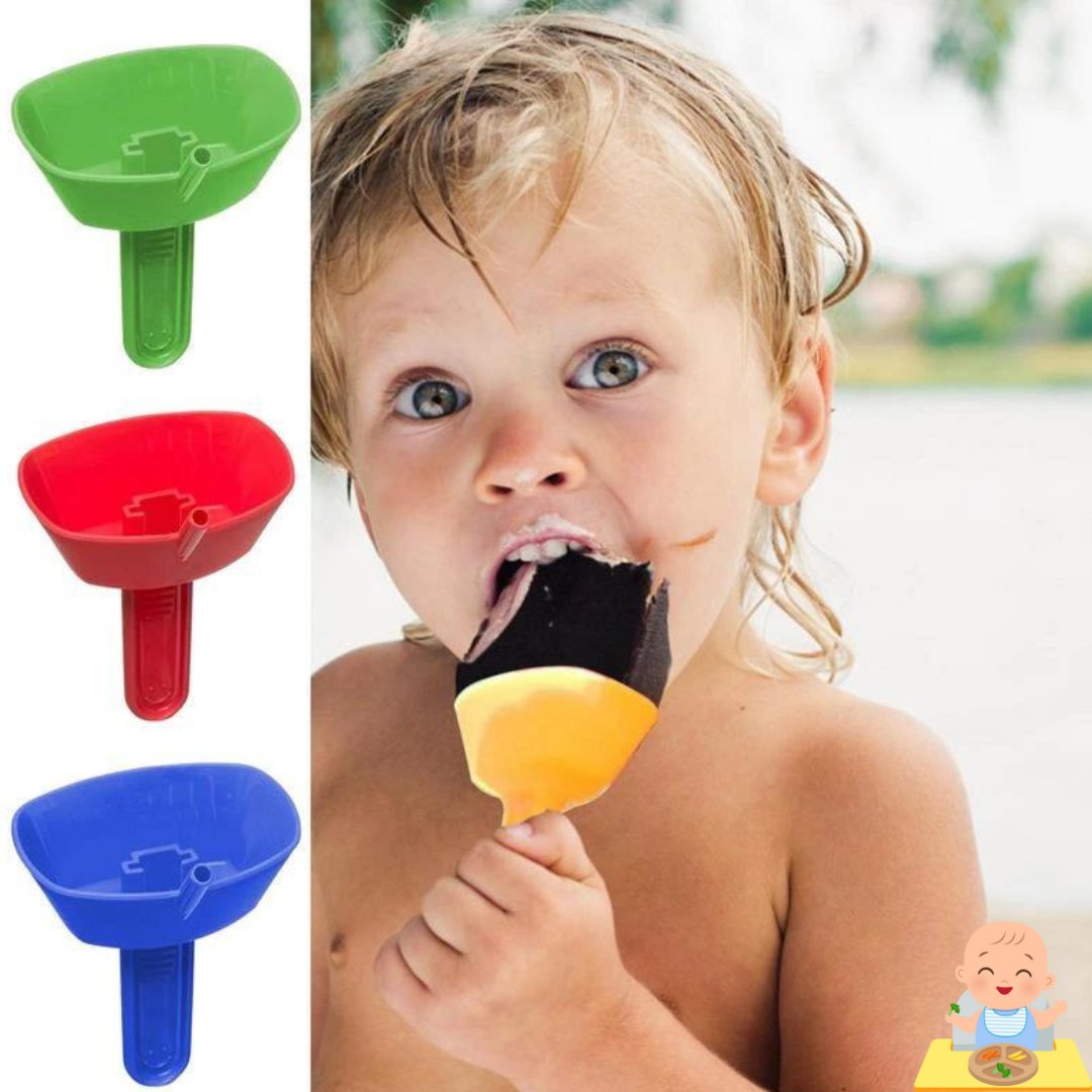 Porte-glace Anti-goutte | IceCreamHolder™ - Les Repas de Bébé