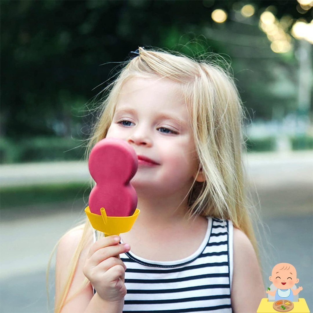 Porte-glace Anti-goutte | IceCreamHolder™ - Les Repas de Bébé