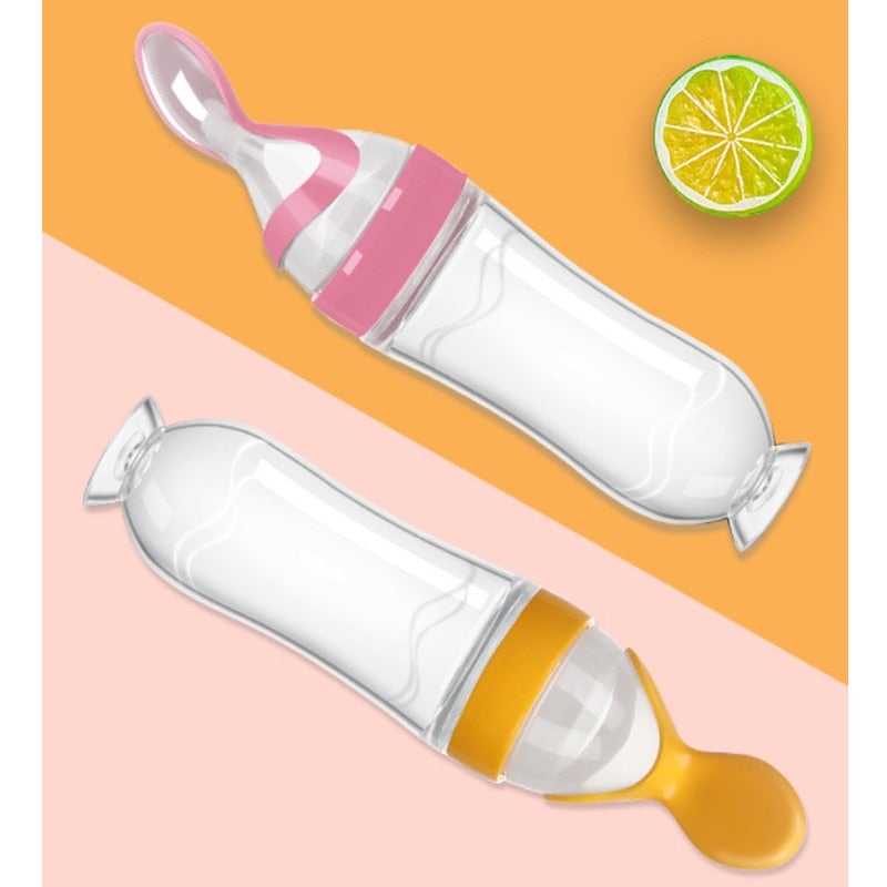 Biberon cuillère | EasyBottle™ - Les Repas de Bébé