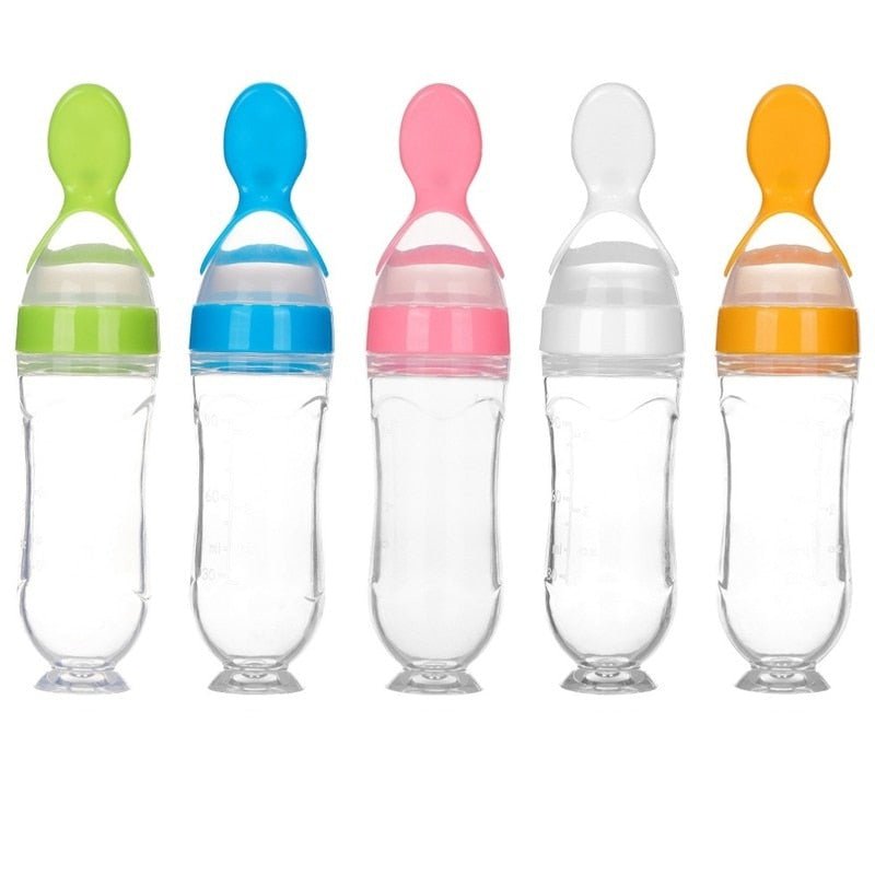 Biberon cuillère | EasyBottle™ - Les Repas de Bébé