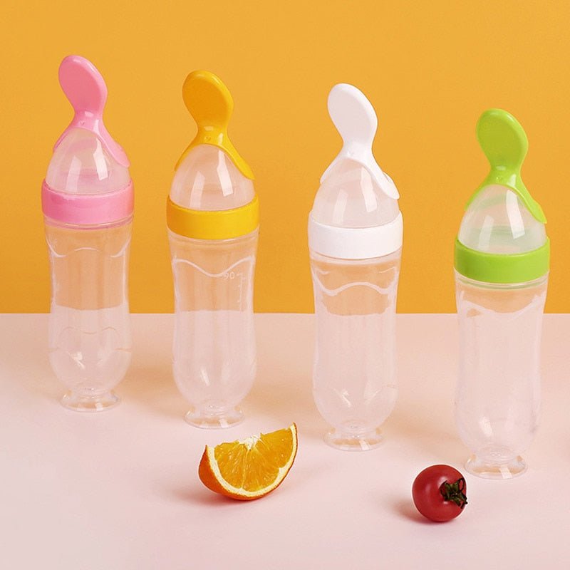 Biberon cuillère | EasyBottle™ - Les Repas de Bébé