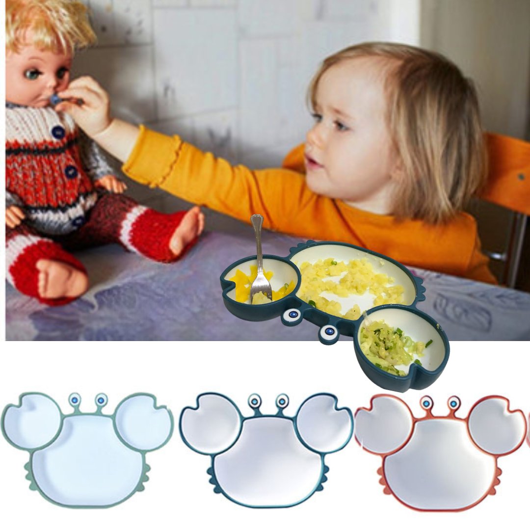 Coffret Repas 5 pièces | Crab'set™ - Les Repas de Bébé